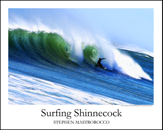 Surfing Shinnecock Print# 1004