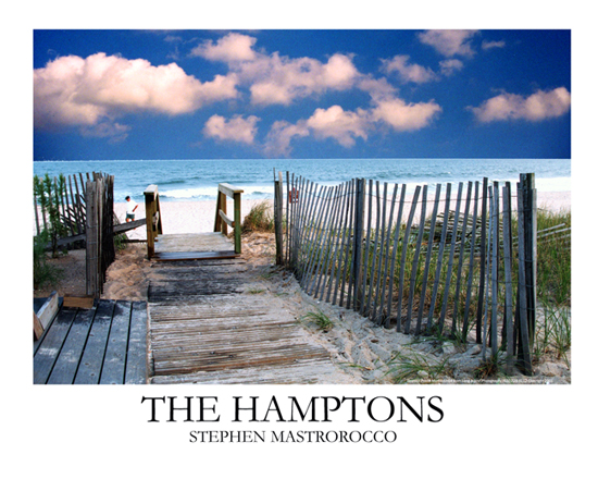Hamptons Beachwalk Print# 3007A
