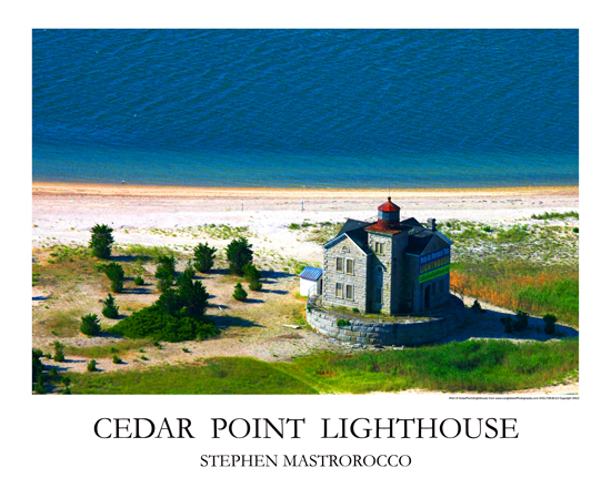 Cedar Point Lighthouse Print# 3603A