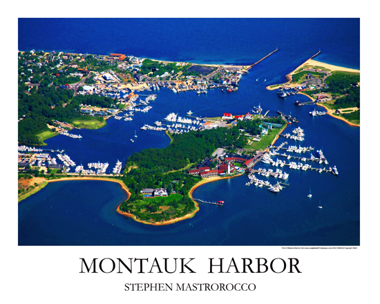 Montauk Harbor Print# 4011A