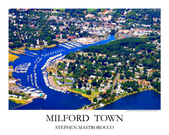 Milford Town Print# 4411