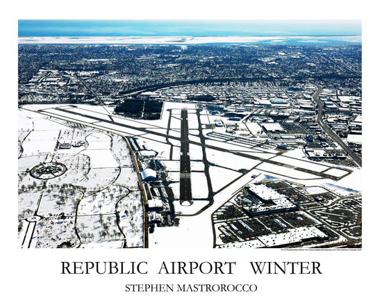Republic Airport Winter Print# 5108