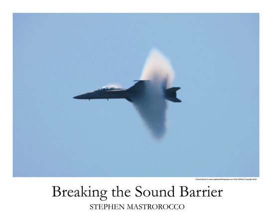 Breaking the Sound Barrier Print# 5110