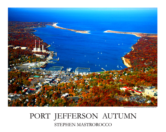 Port Jefferson Autumn Print# 6495