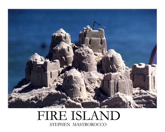 Sand Castle Fire Island Print# 7104