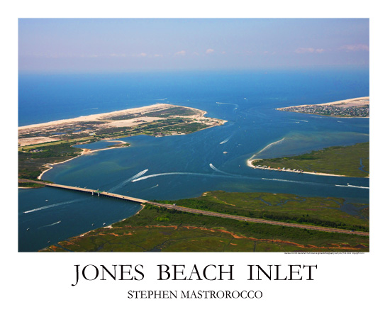 Jones Beach Inlet Print# 7107