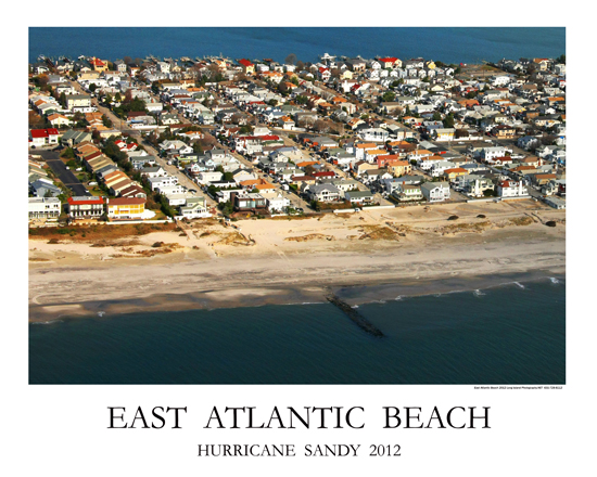 East Atlantic Beach Hurricane Sandy 2012 Print# 7136