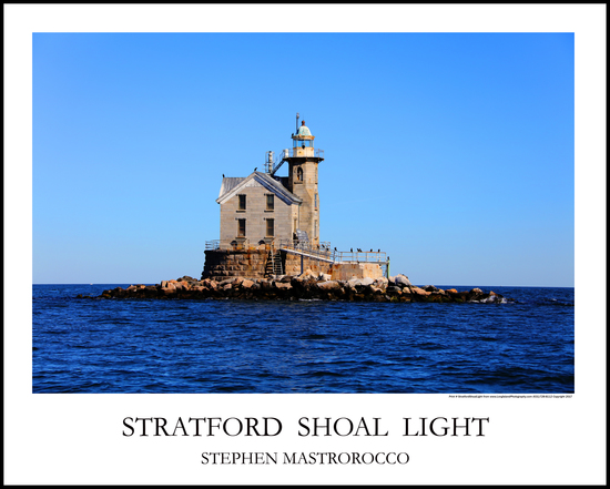 Stratford shoal Light Print# 7212a
