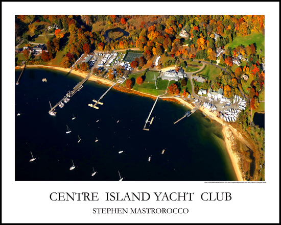 Center Island Yacht Club Print# 7216a