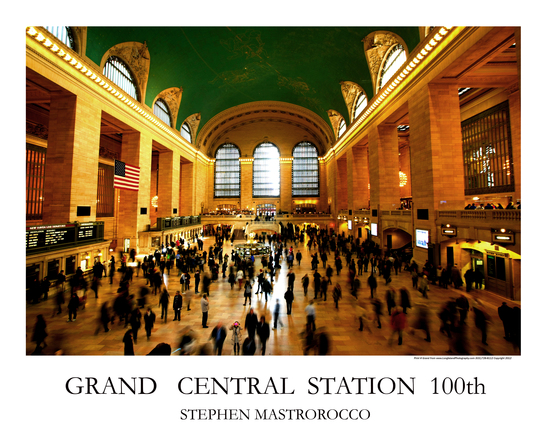 Grand Central station 100th  Print# 7907