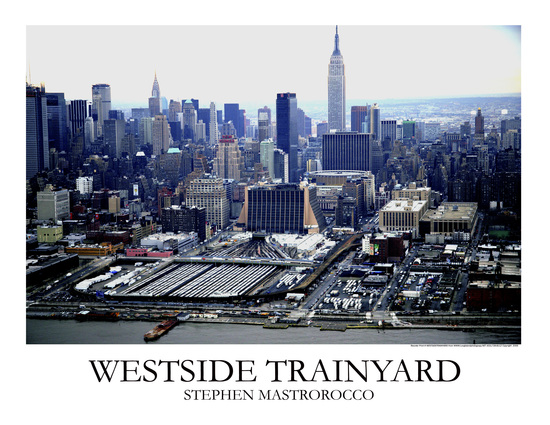 West Side Train Yard Print# 8002