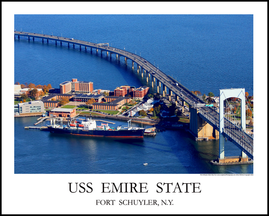 Empire State Ship Print# 8005a