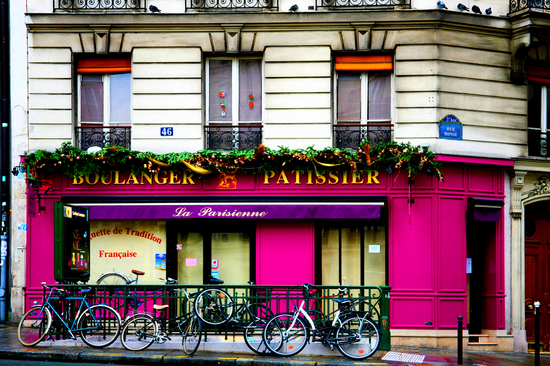 Paris pink Print# 9214