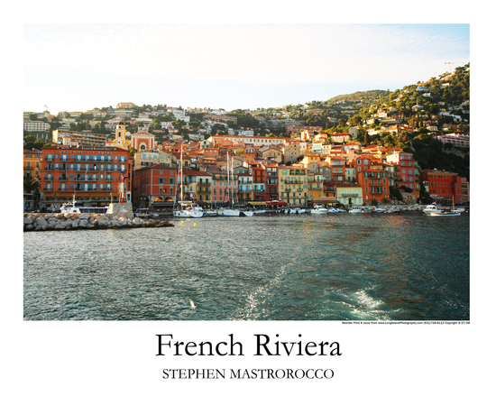 French Riviera Print# 9216