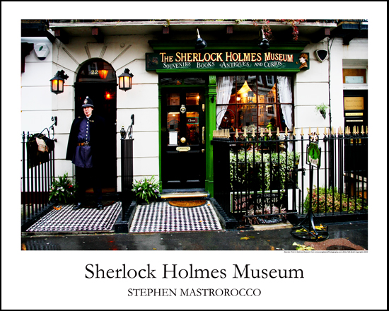 Sherlock Holmes Museum Print# 9252