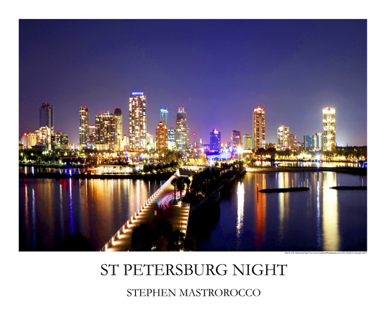 St Petersburg Night Print# 9401