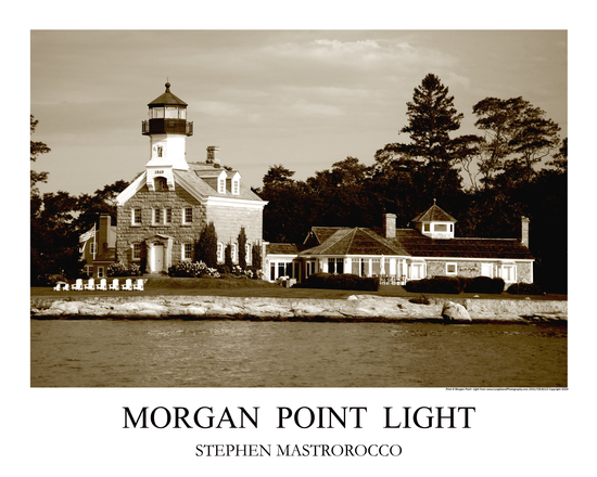 Morgan Point Sepia Print# 4422