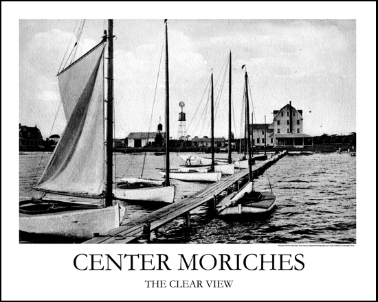 Center Moriches The Clear View Yacht Club Print# 6703