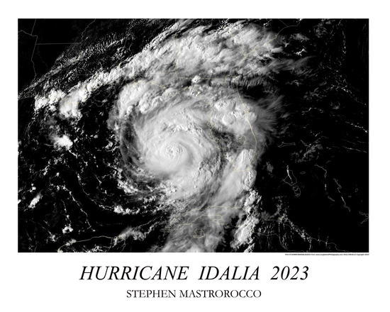 Hurricane Idalia Print# 9324